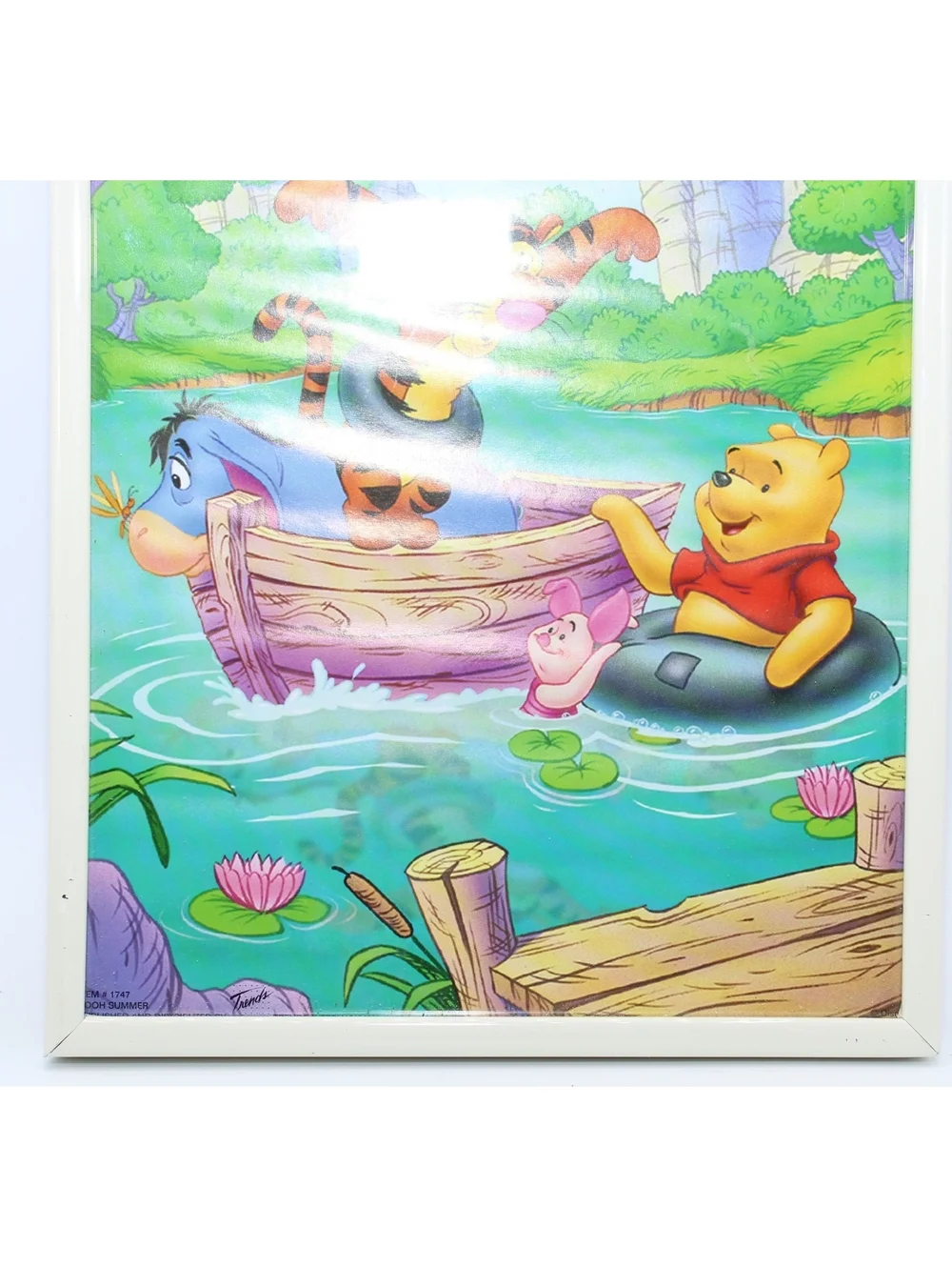 Vintage Trends Disney Picture Framed Winnie the Pooh Summer Photo Frame #1747